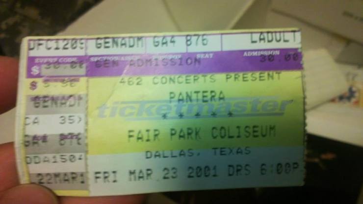 Pantera Ticket