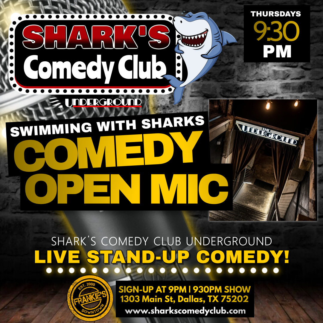 SWIMMING WITH SHARKS COMEDY SHOW – Swimming With Sharks Entertainment
